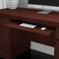 Harvest Cherry Executive Computer Desk - Birmingham-4