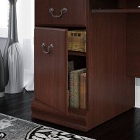 Harvest Cherry Executive Computer Desk - Birmingham-5