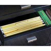 Black/Cherry Corner Desk - Wheaton-4