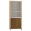 Warm Oak Door Kit for Bookcase - Achieve -2