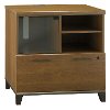 Warm Oak 1-Drawer Lateral File Cabinet - Achieve