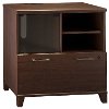 Cherry 1-Drawer Lateral File Cabinet - Achieve -1