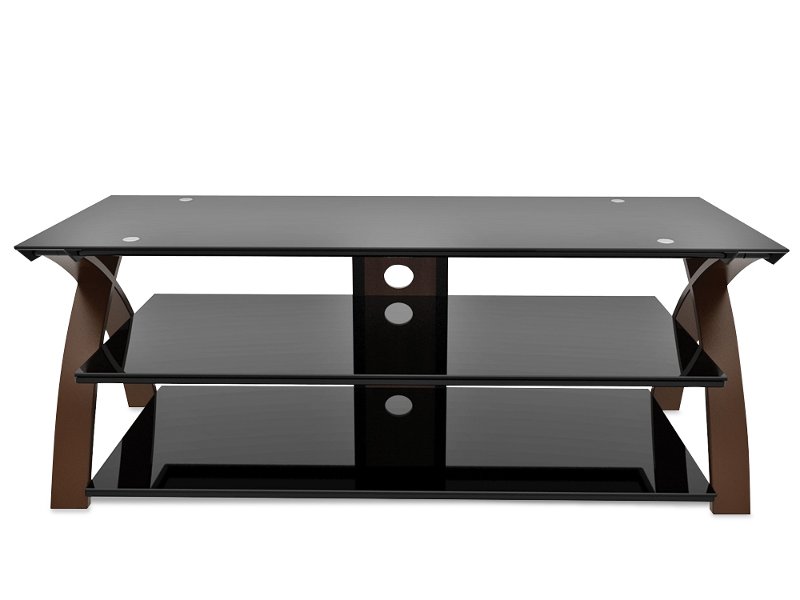 58 Inch Espresso Brown Black Tv Stand Willow Rc Willey