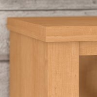 Maple Cross 5-Shelf Bookcase - Somerset-4