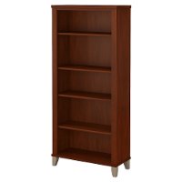 Hansen Cherry 5-Shelf Bookcase - Somerset-6