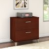 Cherry 2 Drawer Lateral File Cabinet - Somerset