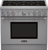 PRG366GH Thermador 36 Inch Stainless Steel 5.0 cu. ft. Gas Range