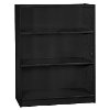 Black 3-Shelf Bookcase - Universal