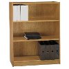 Snow Maple 3-Shelf Bookcase - Universal