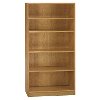 Snow Maple 5-Shelf Bookcase - Universal