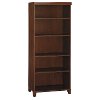Cherry 5-Shelf Bookcase - Tuxedo -2