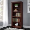 Cherry 5-Shelf Wood Bookcase - Birmingham -1