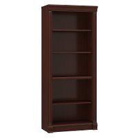 Harvest Cherry 5-Shelf Wood Bookcase - Birmingham -2