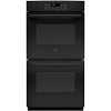 JK3500DFBB GE 27 Inch 8.2 Cu. Ft. Double Wall Oven - Black-1
