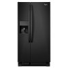 WRS322FDAB Whirlpool 33 Inch Black 22 cu. ft. Side-by-Side Refrigerator-2