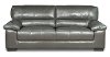 C827DC523GREYSO Milan 89 Grey Leather Sofa