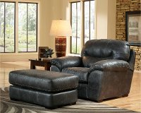 Casual Contemporary Steel Gray Chair - Grant-2