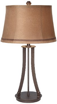 Rust Arch Table Lamp