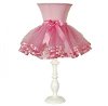 Pure White and Soft Pink Tutu Accent Lamp