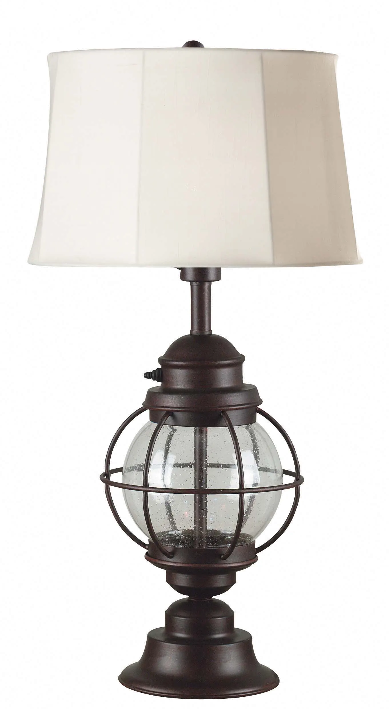 Gilded Copper Table Lamp-1