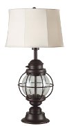 Gilded Copper Table Lamp
