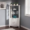 White Tall Library Storage - Aero -1
