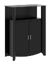 Black 2-Door Medium Library Storage - Aero -3