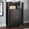 Black 2-Door Medium Library Storage - Aero -1