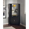 Black 2-Door Tall Library Storage - Aero