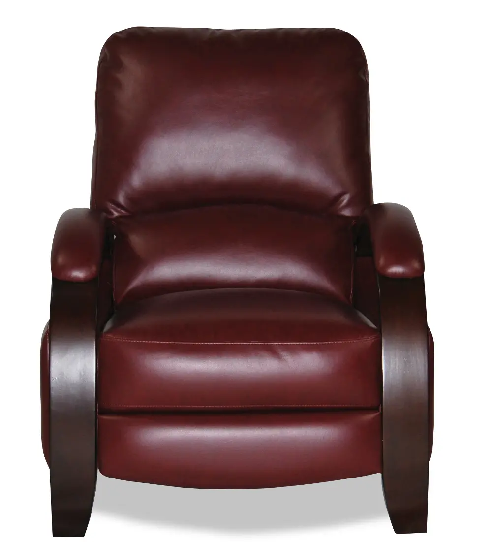 Rouge Red Performance Fabric Recliner - Naples-1