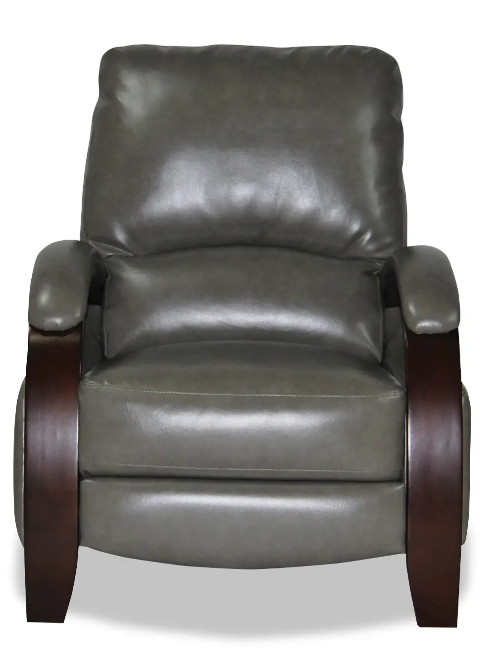 Graphite Gray Performance Fabric Manual Recliner - Naples-1
