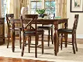 Raisin 5 Piece Counter Height Dining Set - Kingston