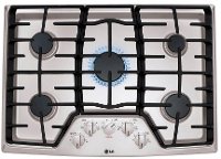 LCG3011ST LG 30 Inch 5-Burner Gas Cooktop - Stainless Steel