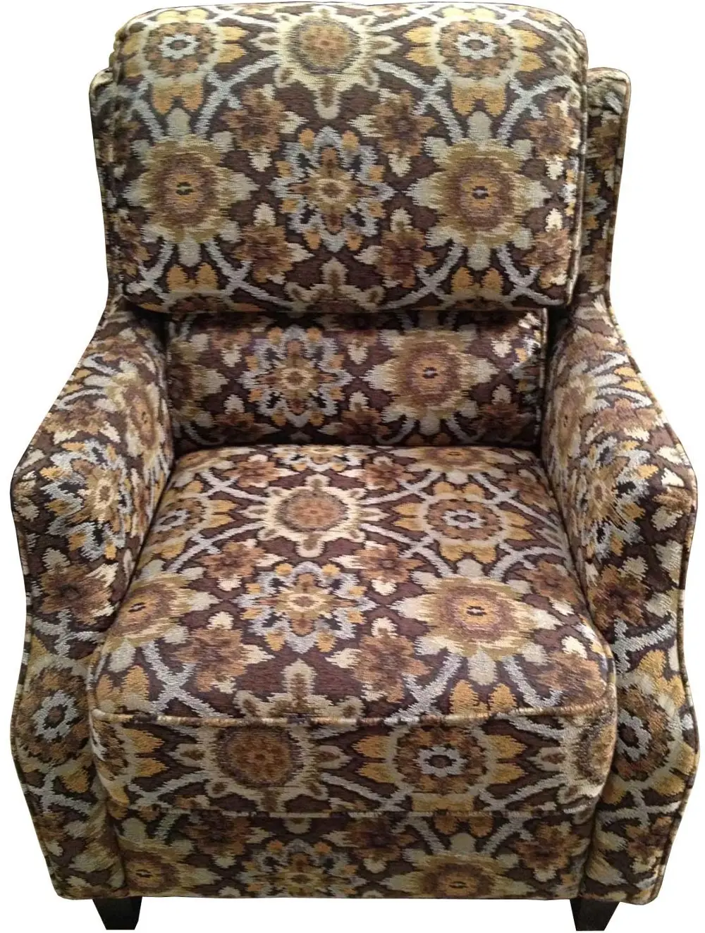 29 Inch Multi-Colored Upholstered Accent Chair-1