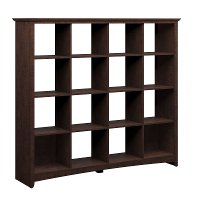 Cherry 16-Cube Storage Bookcase - Buena Vista