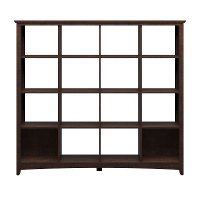 Dark Cherry 16-Cube Storage Bookcase - Buena Vista-2