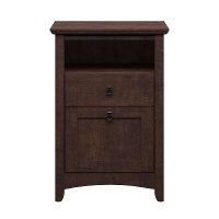 Cherry 2 Drawer Pedestal File Cabinet - Buena Vista