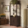 Cherry 2-Door Tall Library Storage - Buena Vista -1