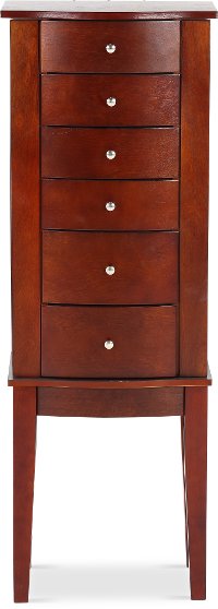 Merlot Jewelry Armoire