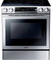 NE58F9500SS Samsung 5.8 cu. ft. Slide-in Electric Range - Stainless Steel