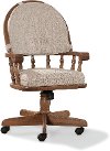 Clearance Swivel Dining Room Chair - Classic Chestnut