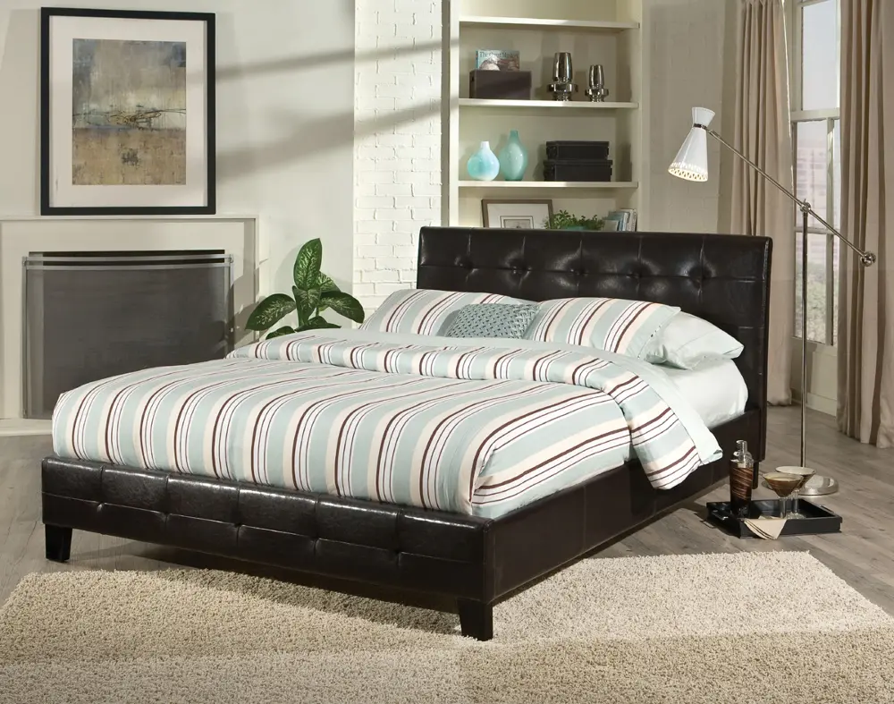 Rochester Queen Upholstered Bed-1