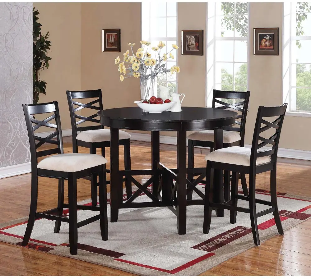 5 Piece Counter-Height Dining Set-1