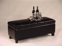 Espresso Storage Bench