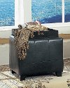 Espresso Storage Ottoman with Tray-2