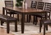 Clearance Brown Dining Table - Elliott