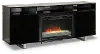 Enterprise Black 70 Fireplace TV Stand