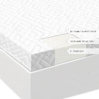 IS20KK65LT Malouf 2 Inch King Size Latex Mattress Topper-7