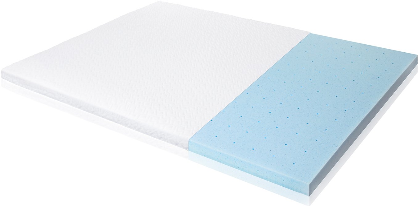 IS25FF45GT Malouf 2.5 Inch Full Size Gel Memory Foam Mattress Topper-1