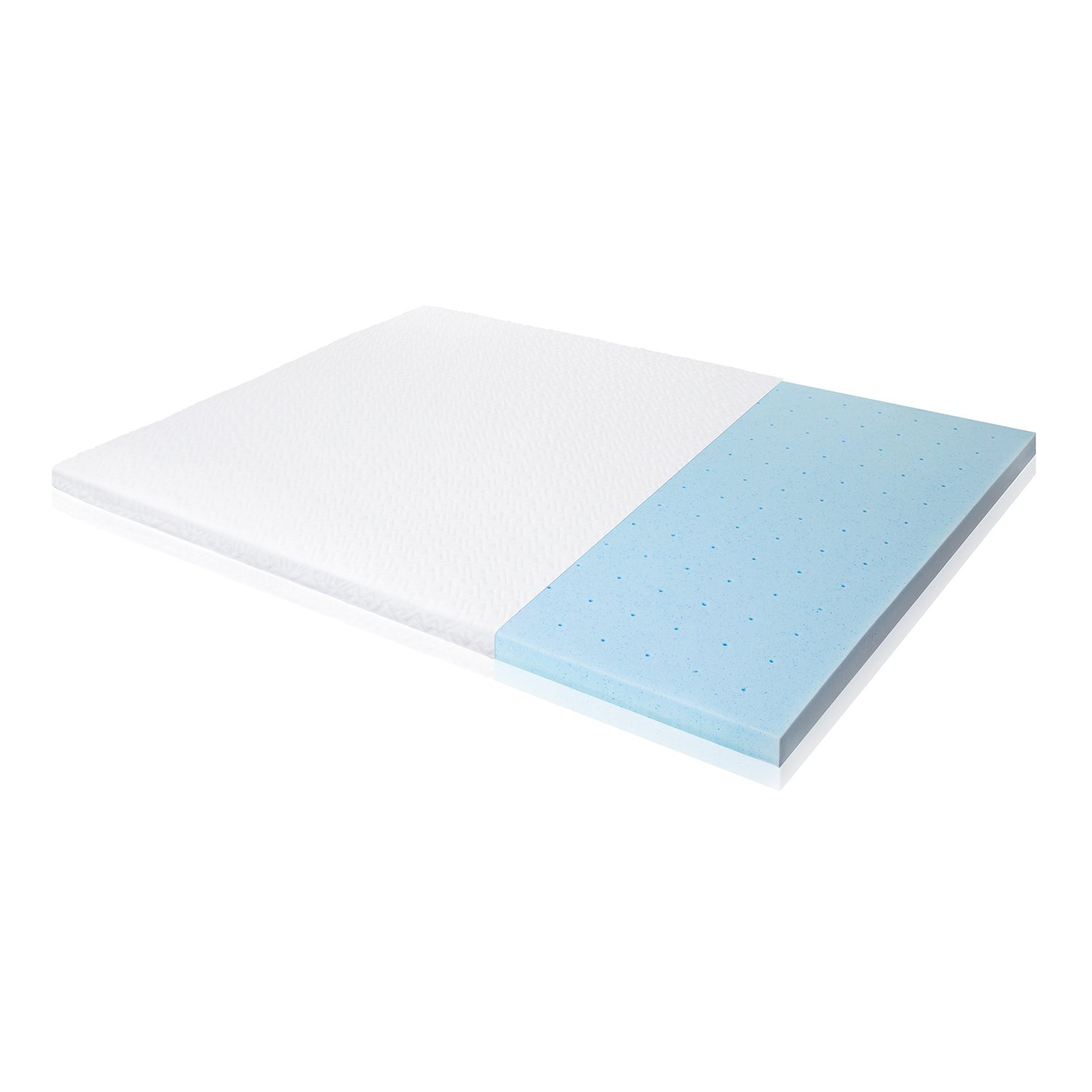 IS25CK45GT Malouf 2.5 Inch California King Gel Memory Foam Mattress Topper-1